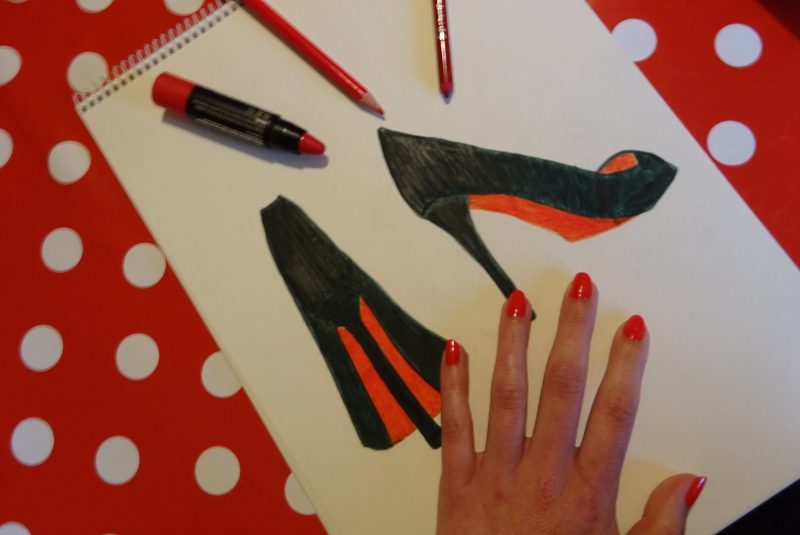 Christian Louboutin Shoes Painting - Just Paint It Blog