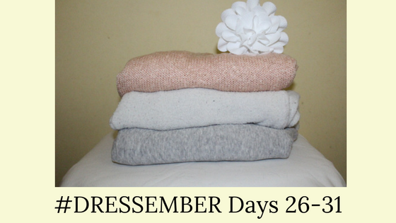 Dressember Outfits: Days 26-31 and my Final Thoughts on the Project