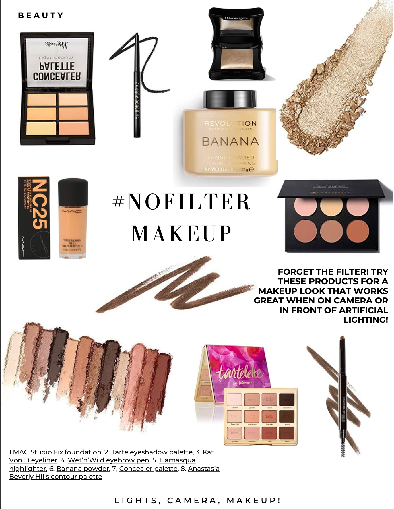 #NoFilter Makeup