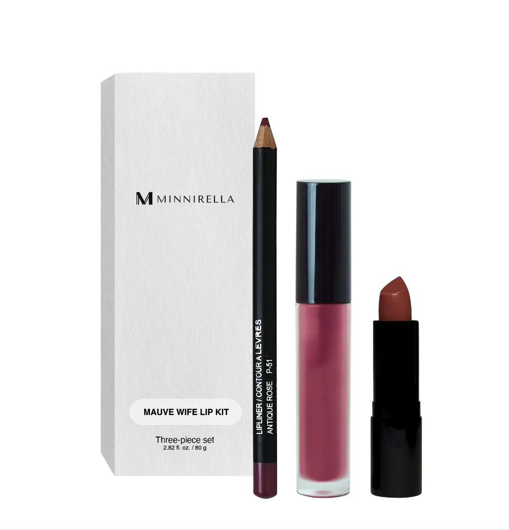 Minnirella Mauve Wife: Own Your Power, Perfect Your Pout Lip Kit