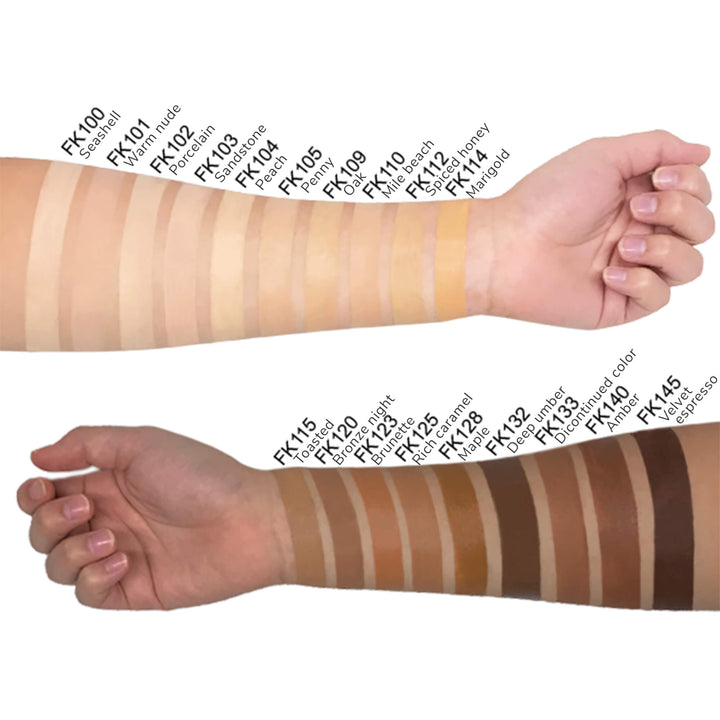 foundation for different skin tones